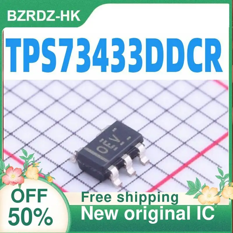 

1-20PCS TPS73433DDCR TPS73433 SOT23-5 New original IC