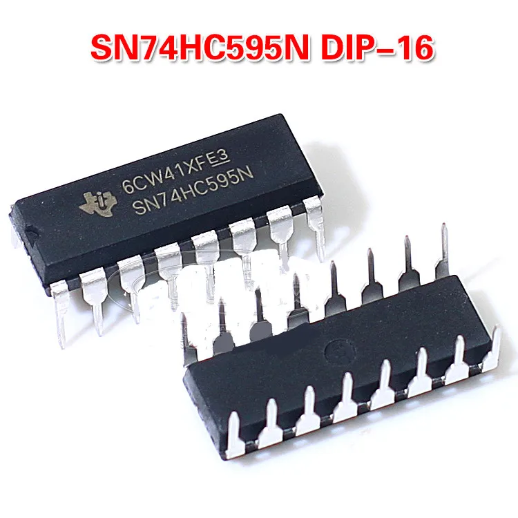 1 шт. абсолютно новый и оригинальный чип Sn74hc595n Dip 16 логика чипа Зарегистрируйте