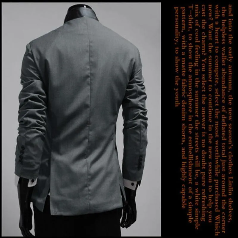 

Men"s Korea New Ultra Collection Casual Slim Fit Suit Blazer Coat Jackets