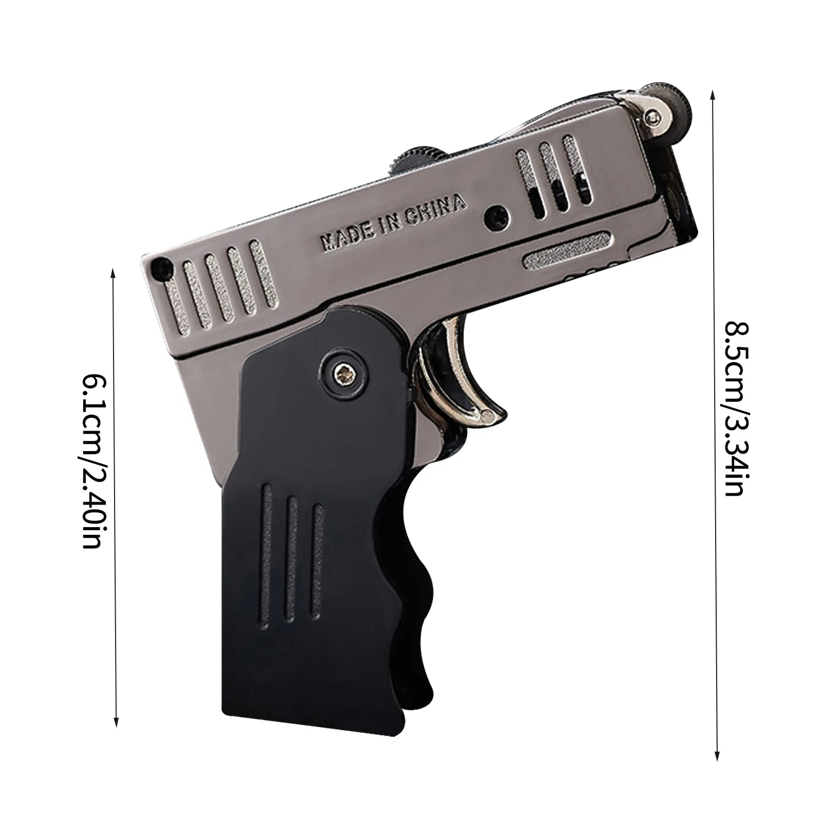 Двухрежимная Зажигалка двойного назначения надувная ветрозащитная Складная