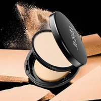 lichee su silky pressed powderoil control makeup powder foundationconcealer setting contour waterproof compact powder makeup