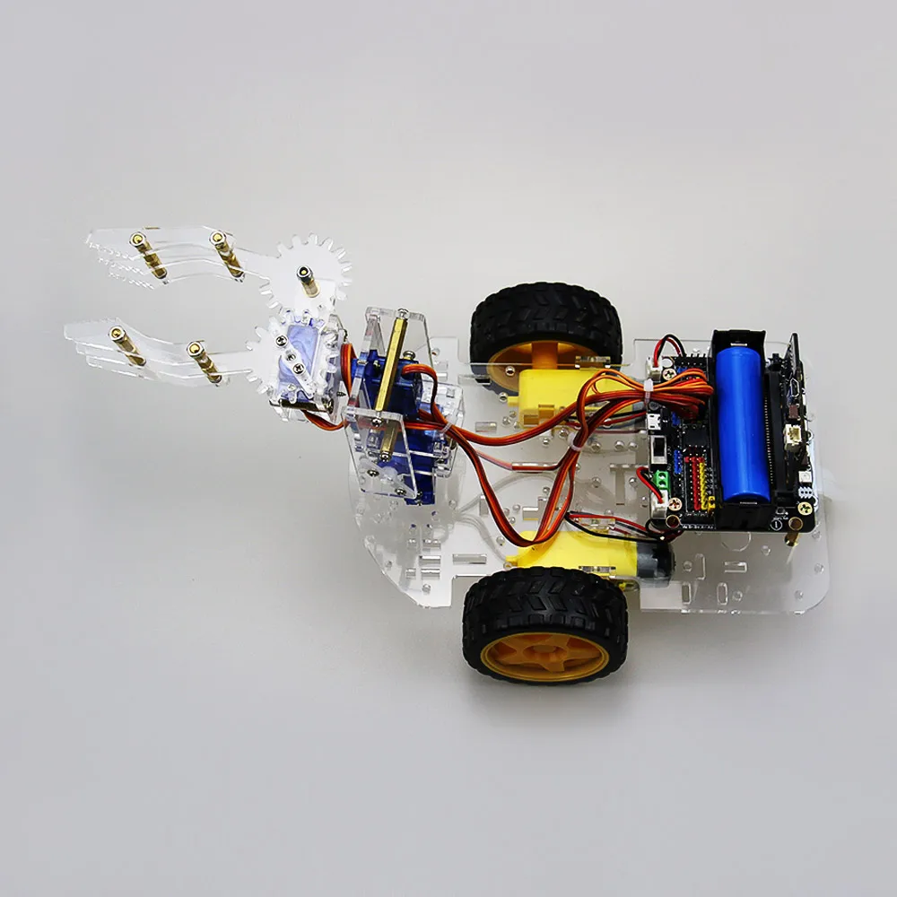 Микро: бит механическая рука робота автомобиля DIY Kit с BT поддержкой графического