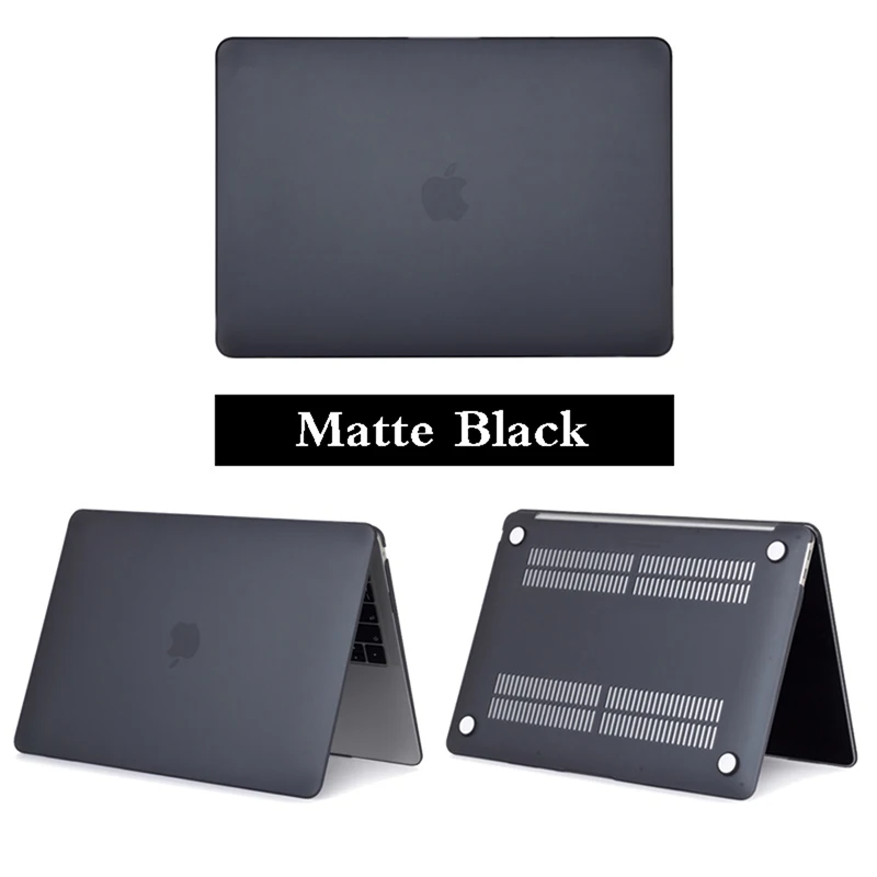 Прозрачный матовый чехол для Apple Macbook Air Pro Retina 11 12 13 3 15 16 дюймов 2020 нового Pro13 A2251 A2289