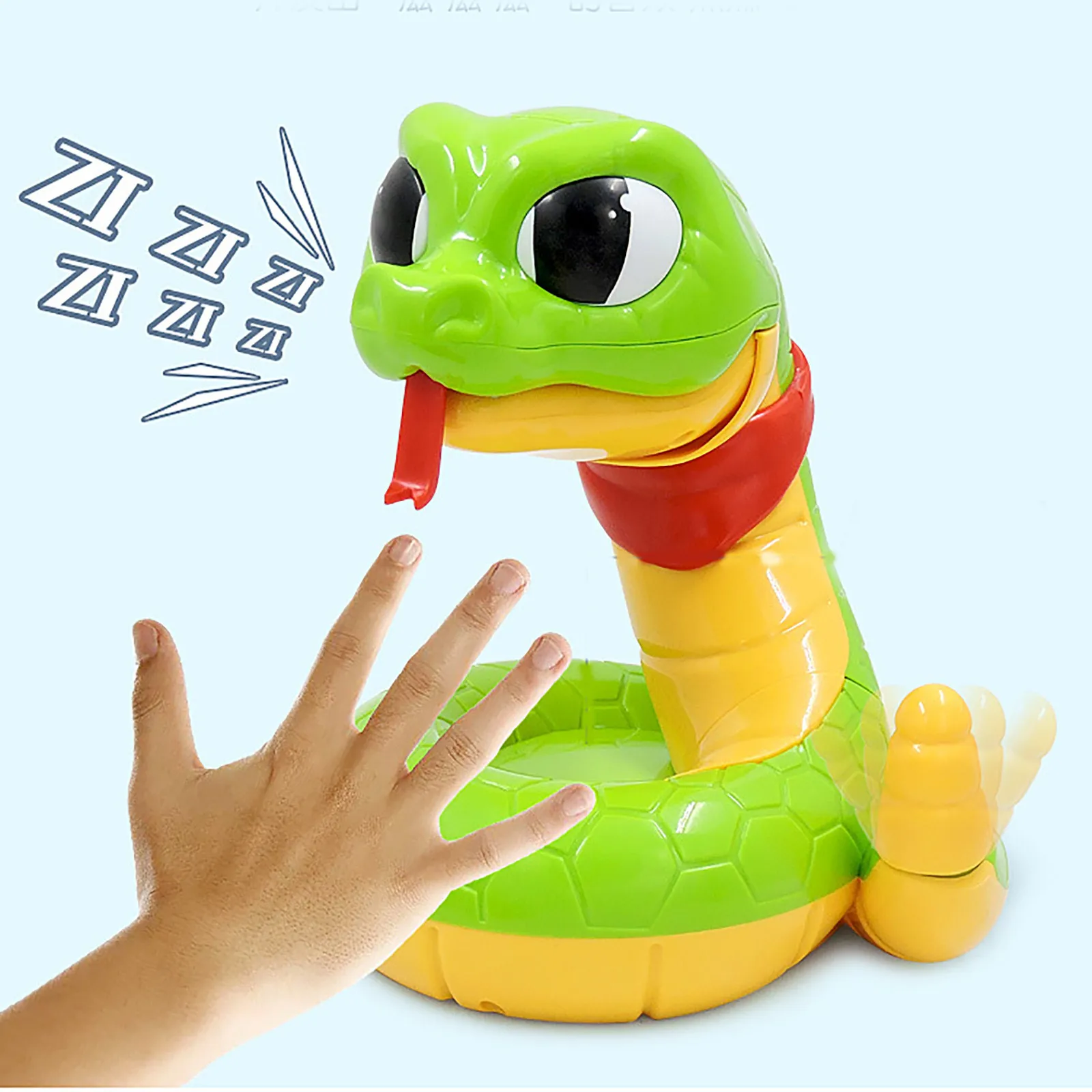 

Electric Tricky and Scary Rattlesnake Toys Tricky Horror Decompression Snake Children Doll Toys For Kids Girl Boy Birthday Gift