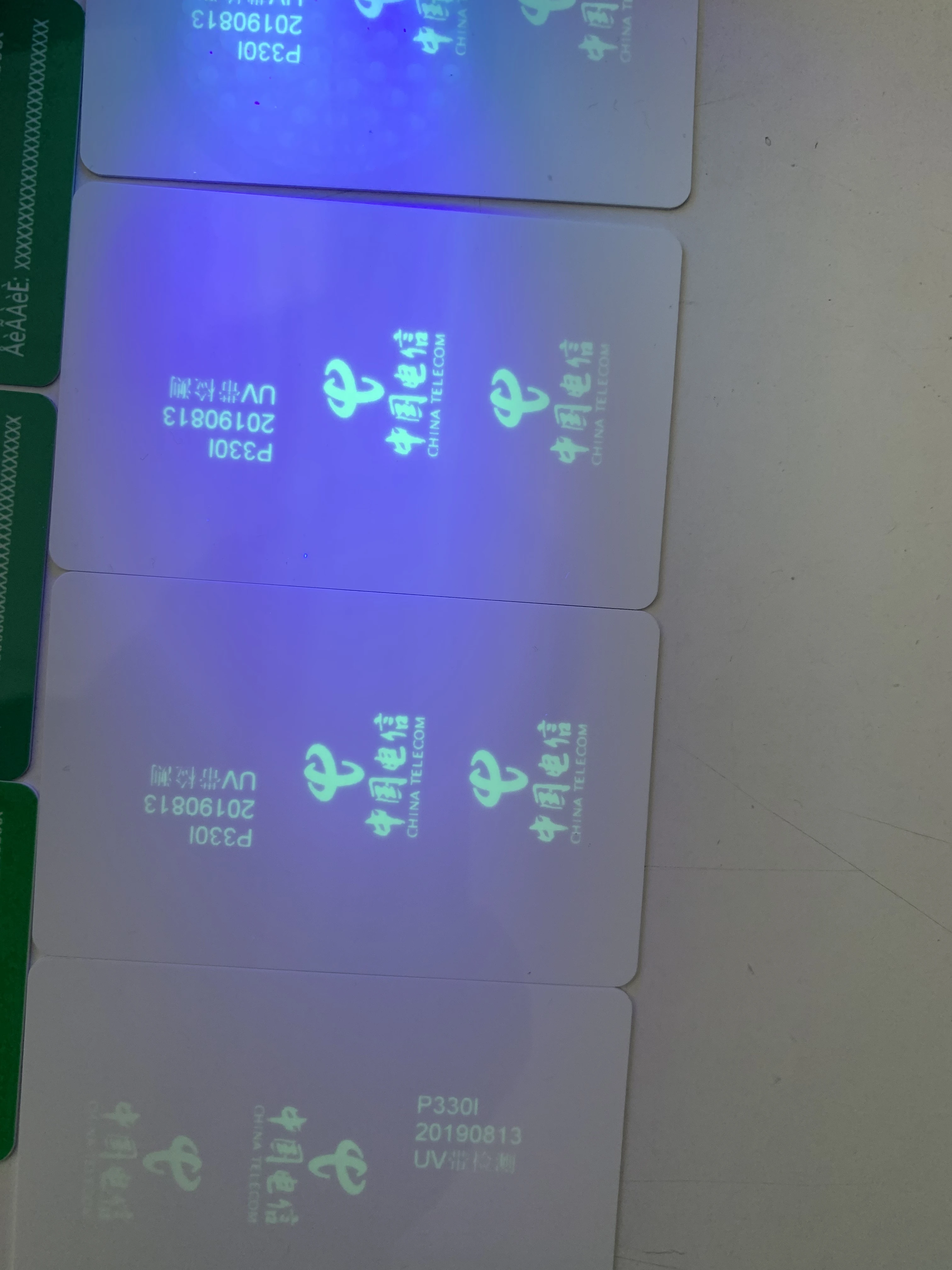Новинка zebra p330i зеленая невидимая УФ лента 1000 принтов для принтера Zebra Javelin P310 P330i P430i J310 J330i J420i uv лента