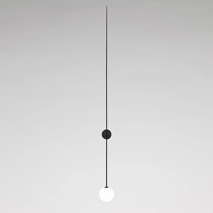 Светодиодный настенный светильник стеклянный шар и зеркало для ванной