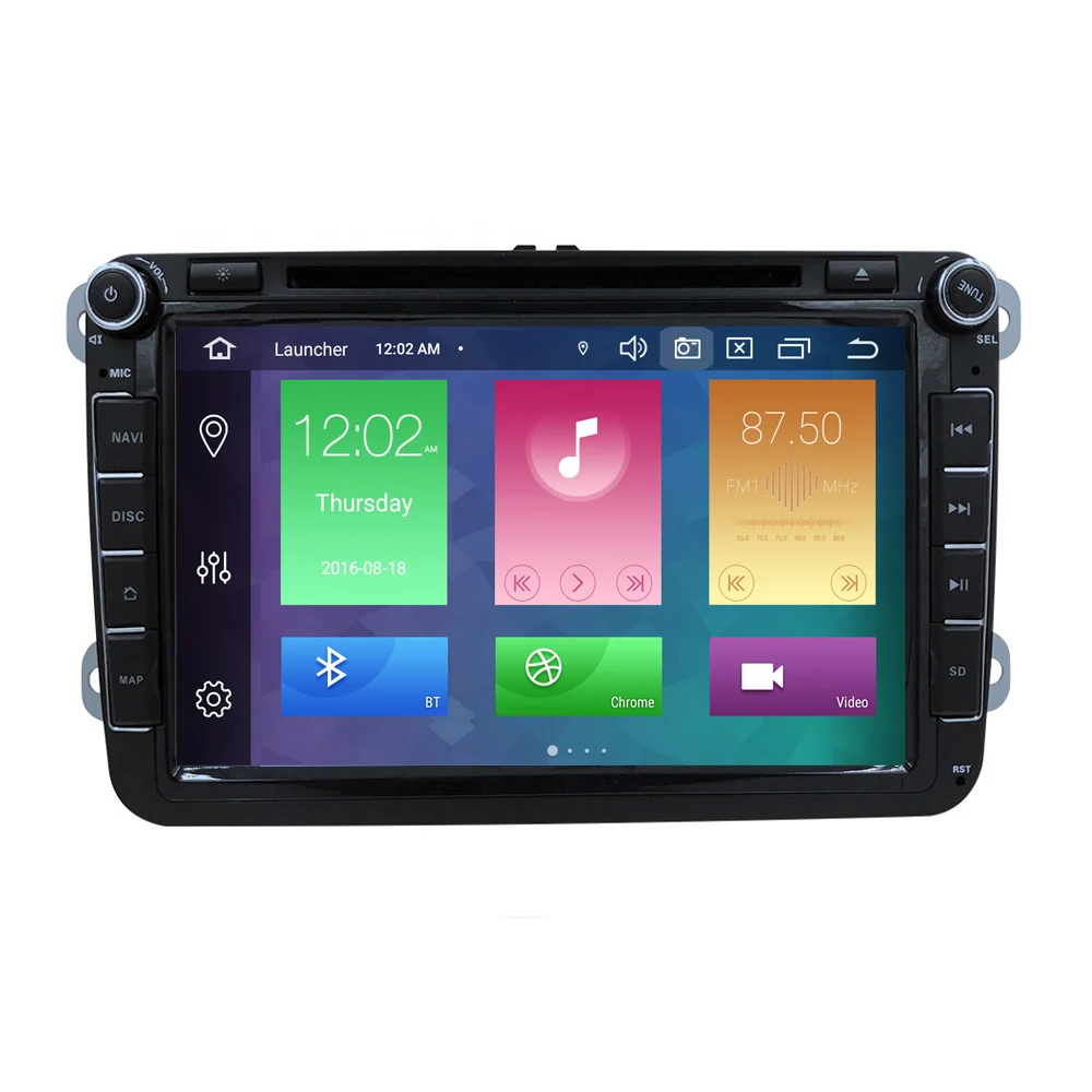 Ips Android 9 0 автомобильный DVD для VW/Volkswagen Skoda Golf 5 6 POLO PASSAT B7 T5 CC Jetta Tiguan GPS автомобиля