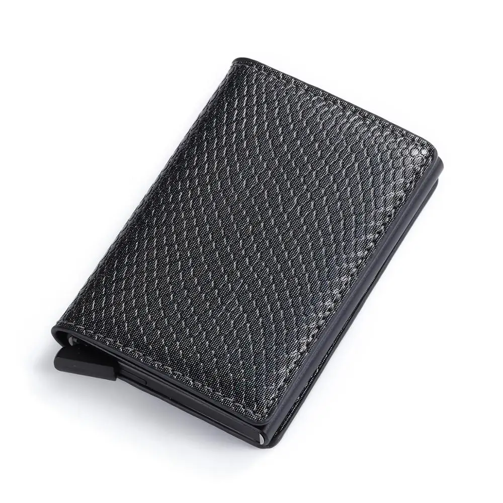 Анти RFID всплывающий кошелек для броккинга Дорожный Чехол металлический