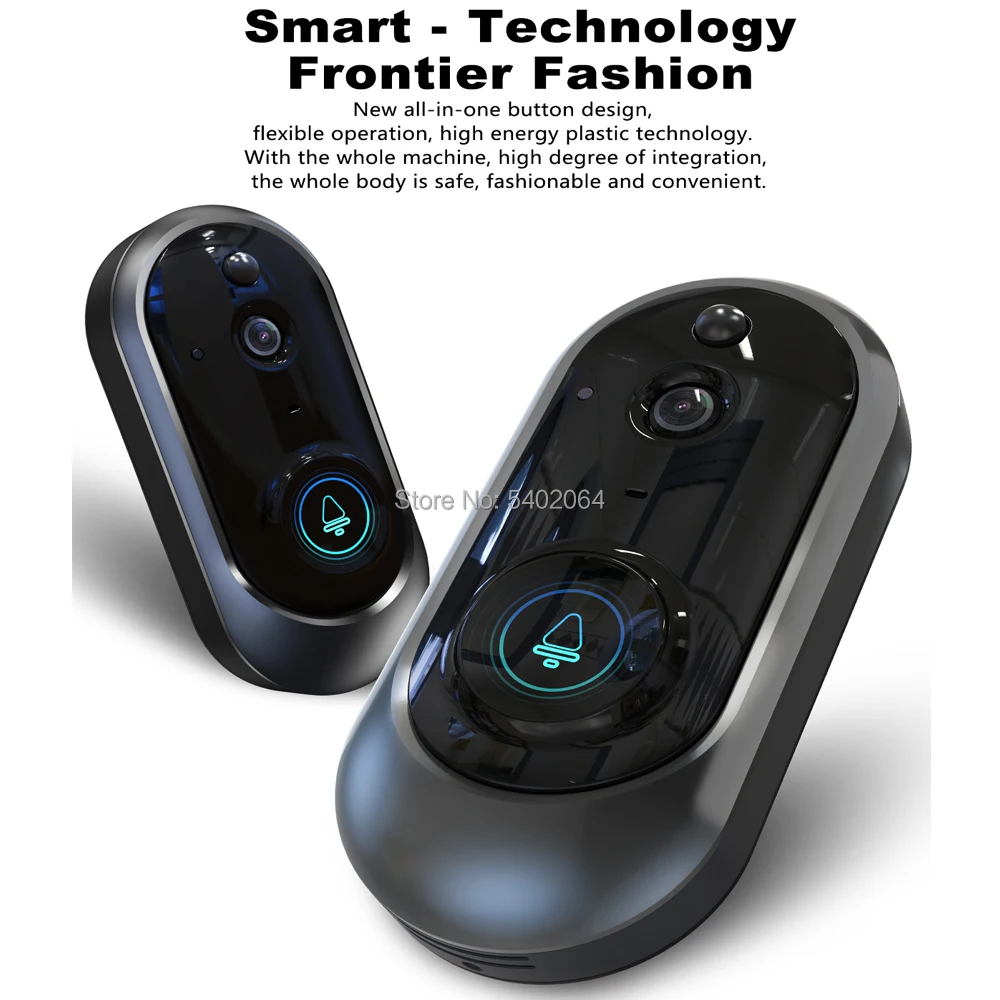 Lastpower M108 Wi-Fi дверной звонок умный дом умный дверной звонок мобильный пульт дистанционного управления видео 1080P беспроводной пульт дистанционного управления