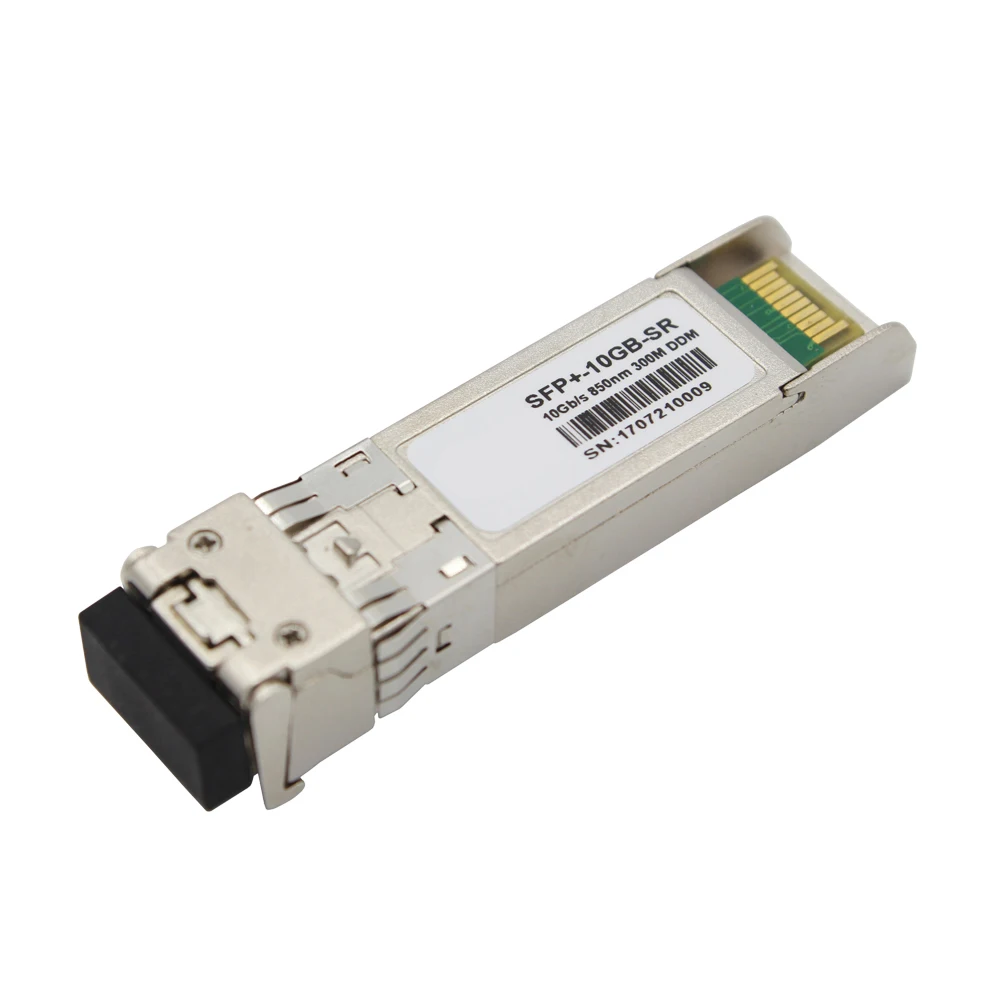 5 PCS 10Gb/s SFP+ Transceiver SFP-10G-SR dual fiber multimode 300m 850nm LC DDM