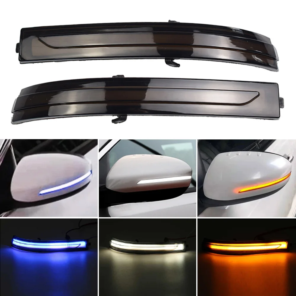 

For Kia Optima K5 TF 2011-2015 LED Dynamic Car Blinker Side Mirror Marker Turn Signal Lights Lamp Accessories