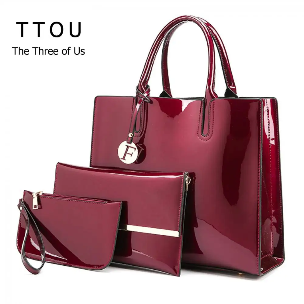 Новая модная женская сумка из искусственной кожи TTOU роскошная брендовая Сумка