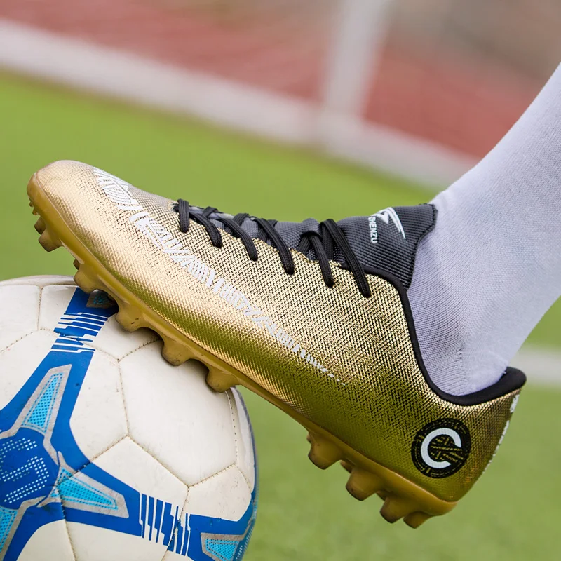 OUKEDI профессиональные футбольные бутсы недорогой футбольный обувь дети мужчины