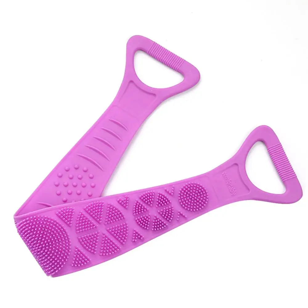 Магия силиконовые щетки банные полотенца натирания угревой сыпи черная грязь