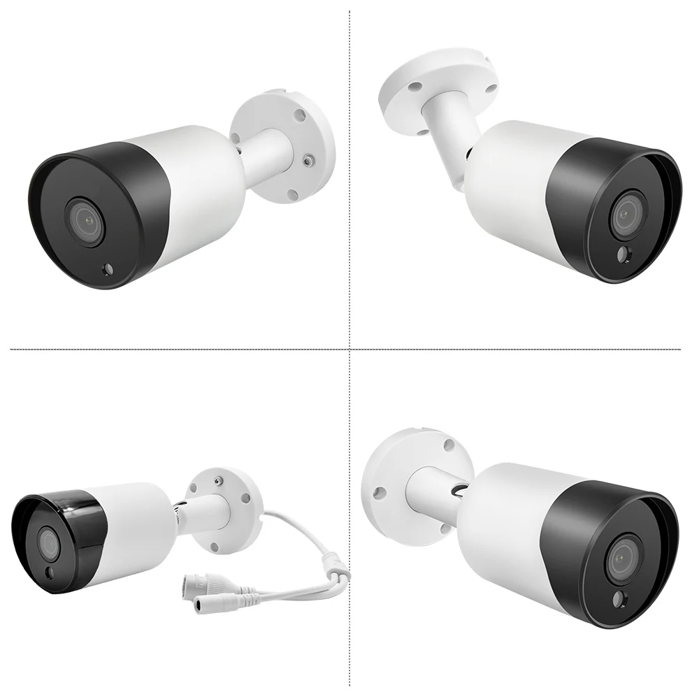 

Hikvision Compatible Kits DS-7616NI-Q2/16P 16POE NVR & 8MP IP Camera Bullet POE 30M IR Built-in MIC 8pcs Plug&play CCTV System