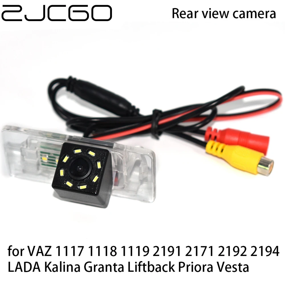 

ZJCGO Car Rear View Reverse Backup Parking Reversing Camera for VAZ 1117 1118 1119 2191 2171 2192 2194 LADA Kalina Granta Vesta