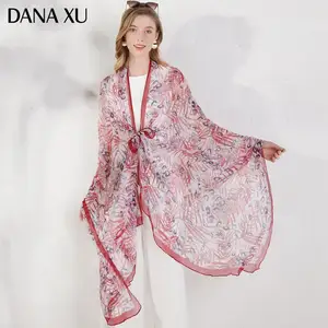 2020 шелковый длинный шарф, роскошный бренд, новый дизайн, женское пляжное одеяло, шаль, одежда для плавания, бандана, хиджаб, защита лица, фуляр