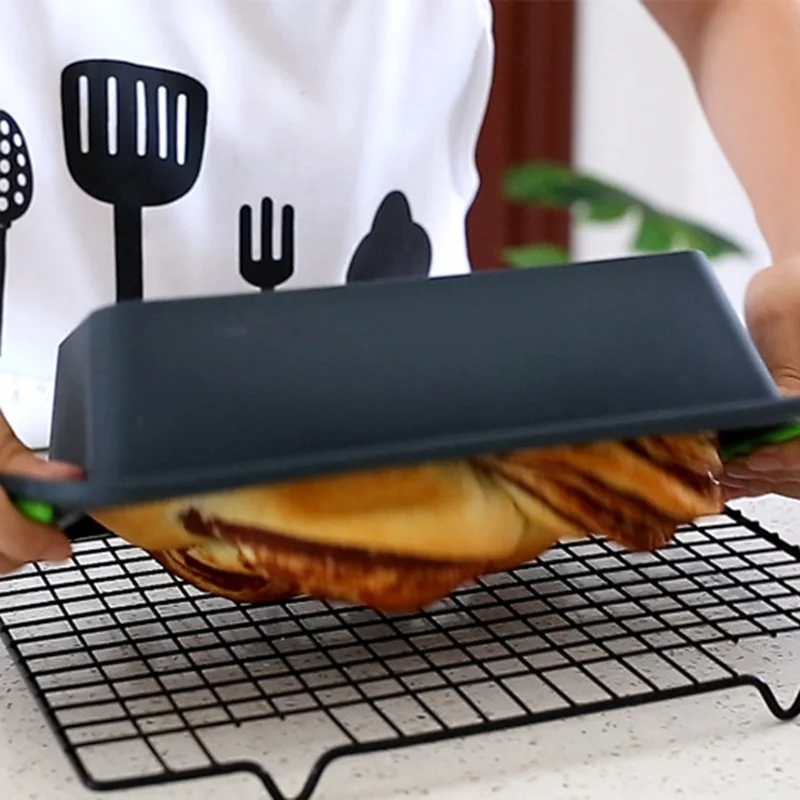 

Rectangular Silicone Bread Pan Mold Toast Bread Mold Cake Tray Long Square Cake Mould Bakeware Non-stick Baking Tools