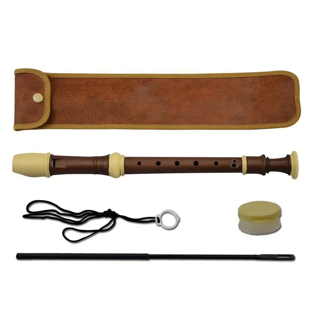 Немецкий рекордер с 8 отверстиями кларнет сопрано китайский вертикальный Dizi ABS