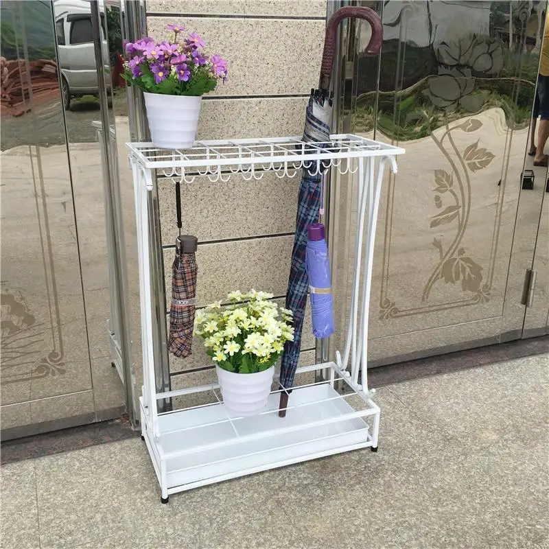 Ретро де Мезон Suporte Guarda Chuva открытый цветок металлический Porte Parapluie Porta Ombrelli стойка