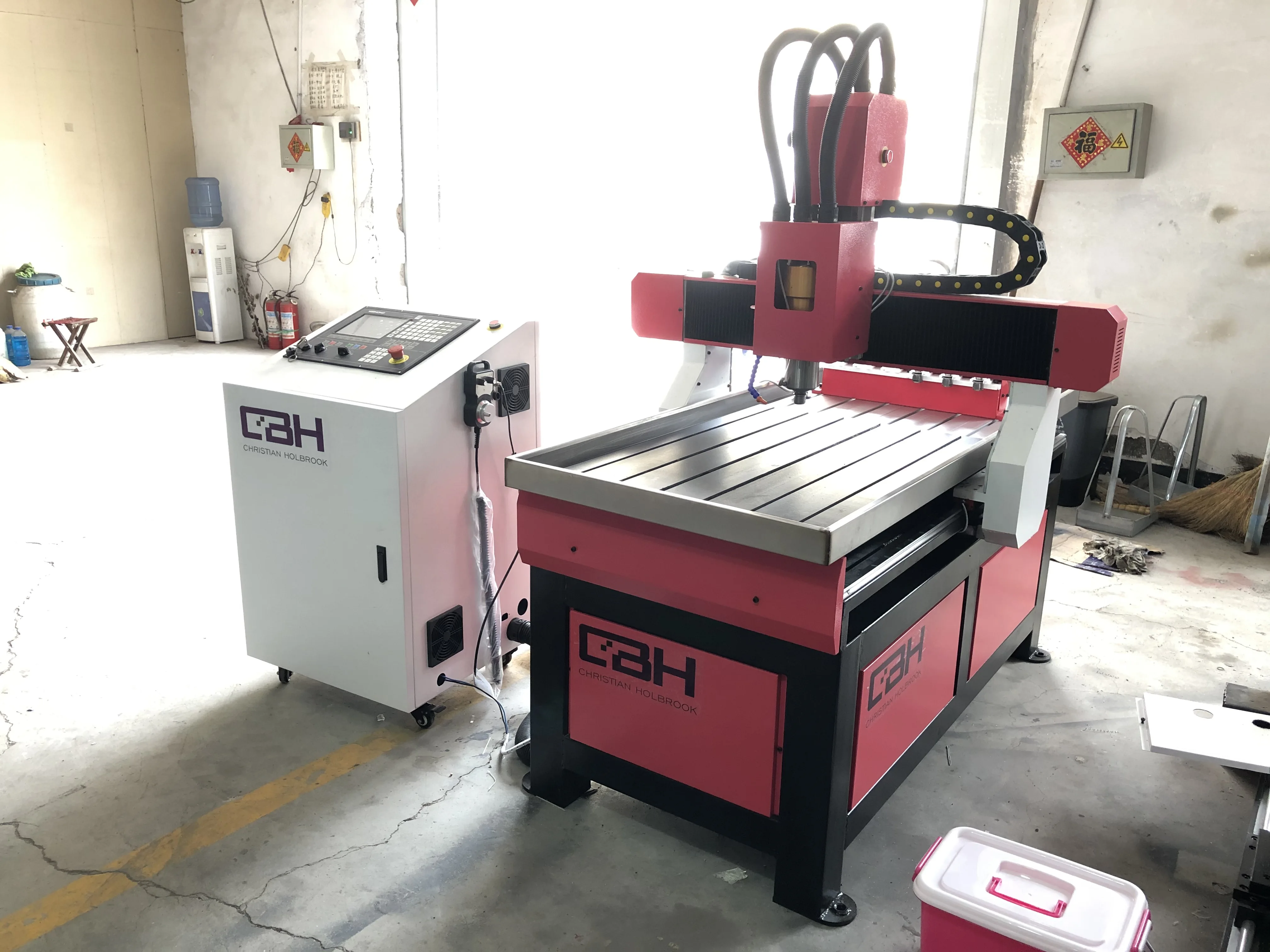 Mini advertising wood cnc router 6090 3 axis 4 milling machine with 2.2kw 3kw vacuum table dust collector from china | Инструменты