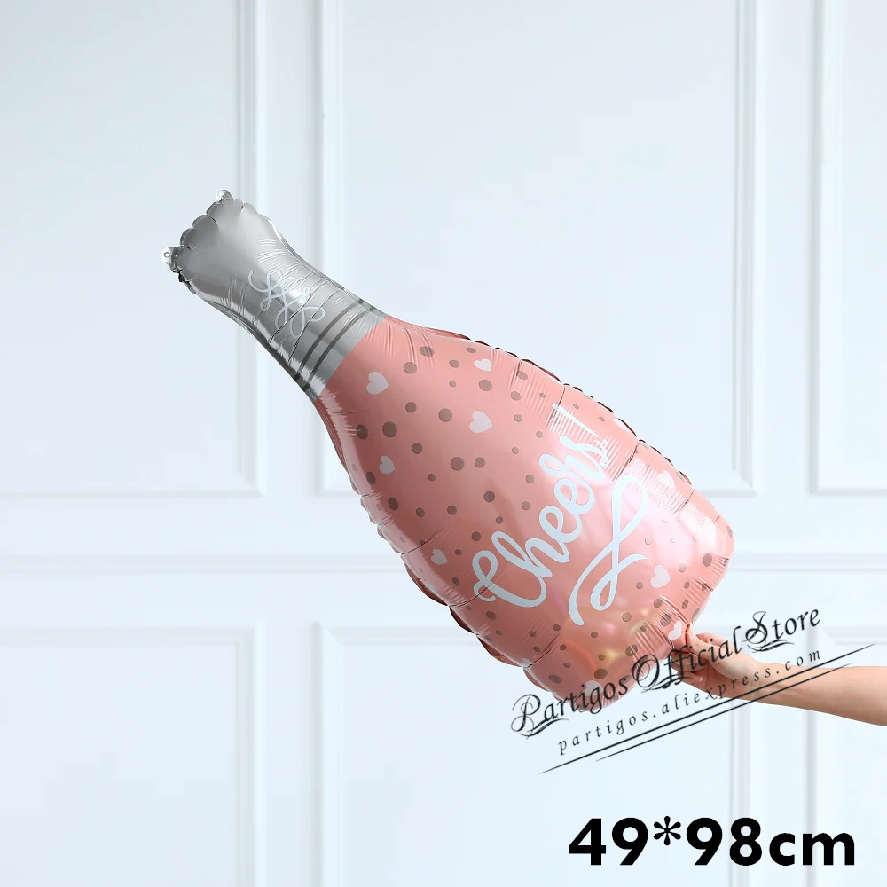 pink Champagne 1 шт Виски шар человек 40th день рождения пиво и виски День Рождения Декор мужской день рождения в возрасте до совершенства Джек да - Цвет: pink Champagne