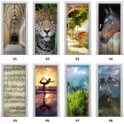 Дверь Стикеры s Лидер продаж домашний декор двери Обёрточная бумага стены Стикеры росписи обои самоклеящиеся ПВХ, съемный, водонепроницаемый дверная наклейка