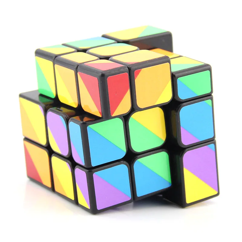 Оригинальный высококачественный волшебный куб YongJun Scalene 3x3x3 YJ 3x3 скоростной пазл