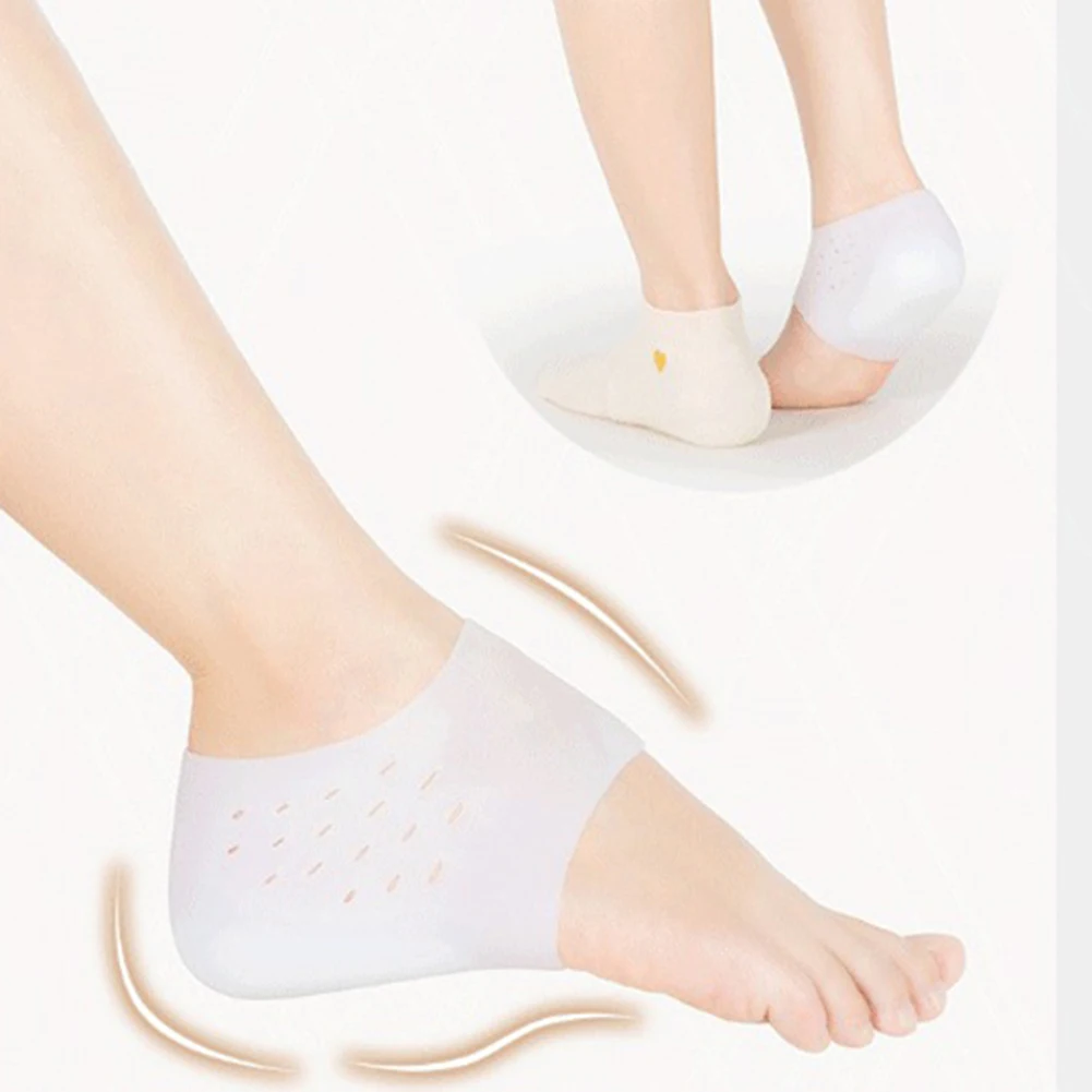 Горячая Распродажа невидимые силиконовые стельки для увеличения роста женщин и