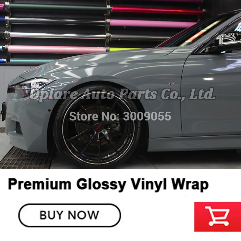 Высококачественная суперглянцевая виниловая оболочка для автомобиля в виде