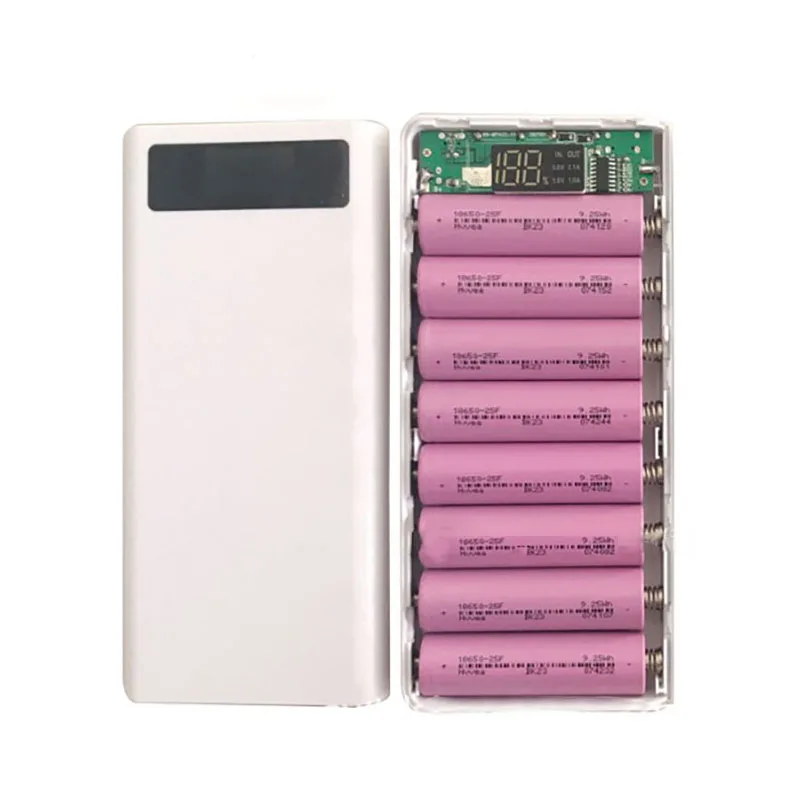Внешний аккумулятор Micro Type c USB 20000 мАч чехол для телефона Внешнее зарядное