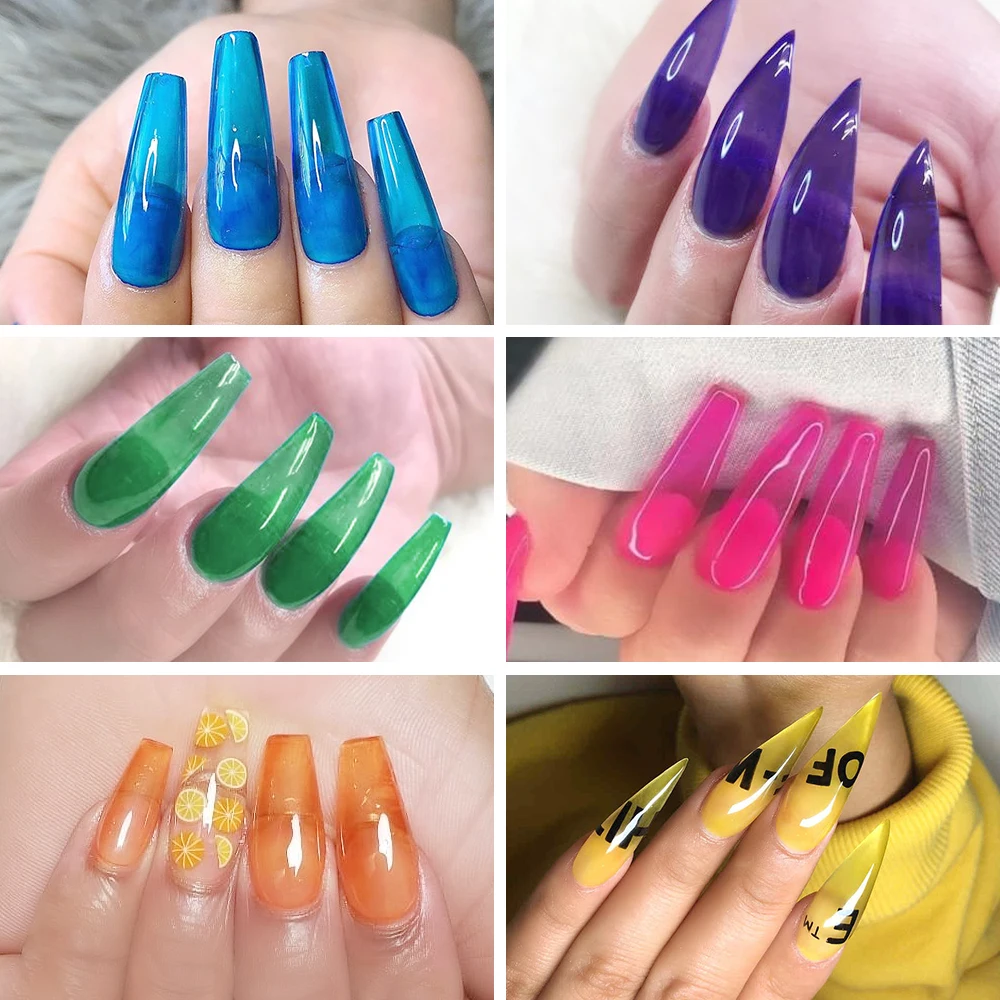 Modelones желе УФ гель лак для ногтей замочить от длительного светодиодный