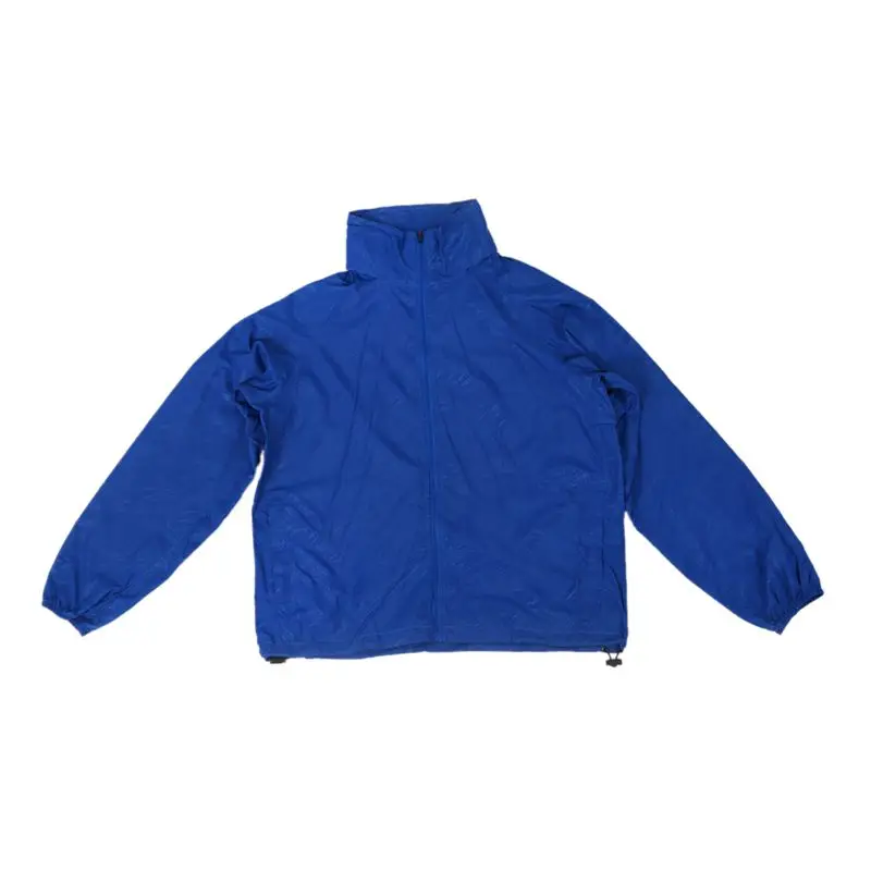 Outdoor Unisex Cycling Running Waterproof Windproof Jacket Rain Coat -Royal Blue L | Спорт и развлечения