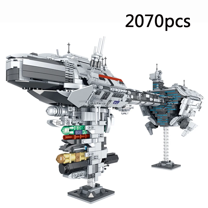 

2021 NEW 2070PCS Star Ship Model Compatible MOC 5083 UCS Nebulon-B Medical Frigate Building Blocks Bricks Kids Christmas Gift
