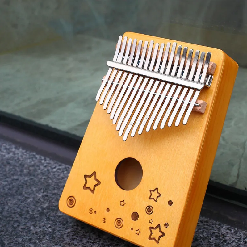 17 клавишным палец калимба Mbira санза игрушечное пианино карманного формата