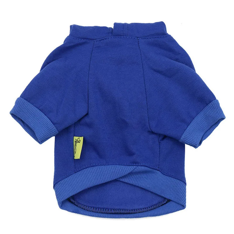 Осенне зимняя флисовая Одежда для питомцев толстовка собак пальто щенков куртка