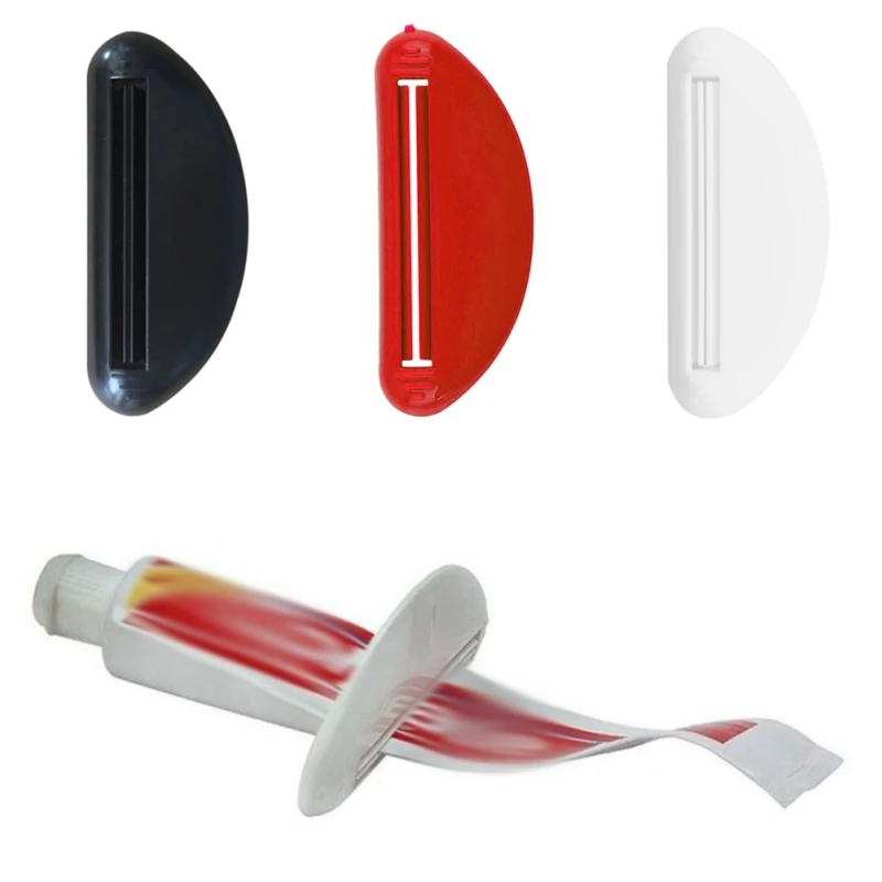 Пластик дозатор зубной пасты бытовой для держатель прокатки Тип Ванная комната