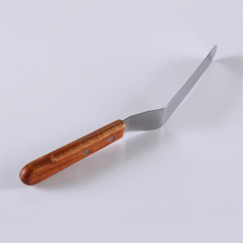 Stainless Steel Cake Baking Pastry Spatula Cream Butter Smooth Tools | Дом и сад