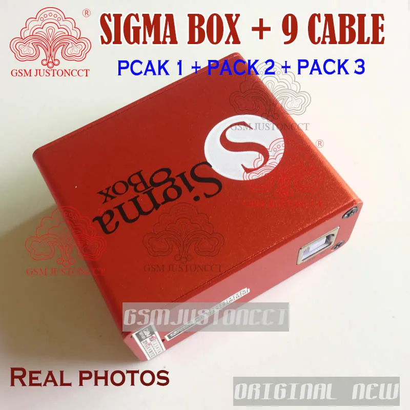 100% оригинал новейшая версия Сигма коробка/sigma коробка + Pack1 Pack2 Pack3 активированная