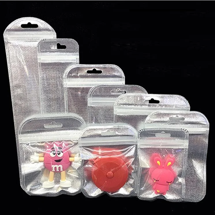 Пластиковый прозрачный самозакрывающийся полимерный пакет 32 размера 100