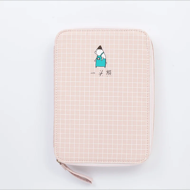 Кавайный чехол для карандаша многофункциональная коробка ручек большой емкости