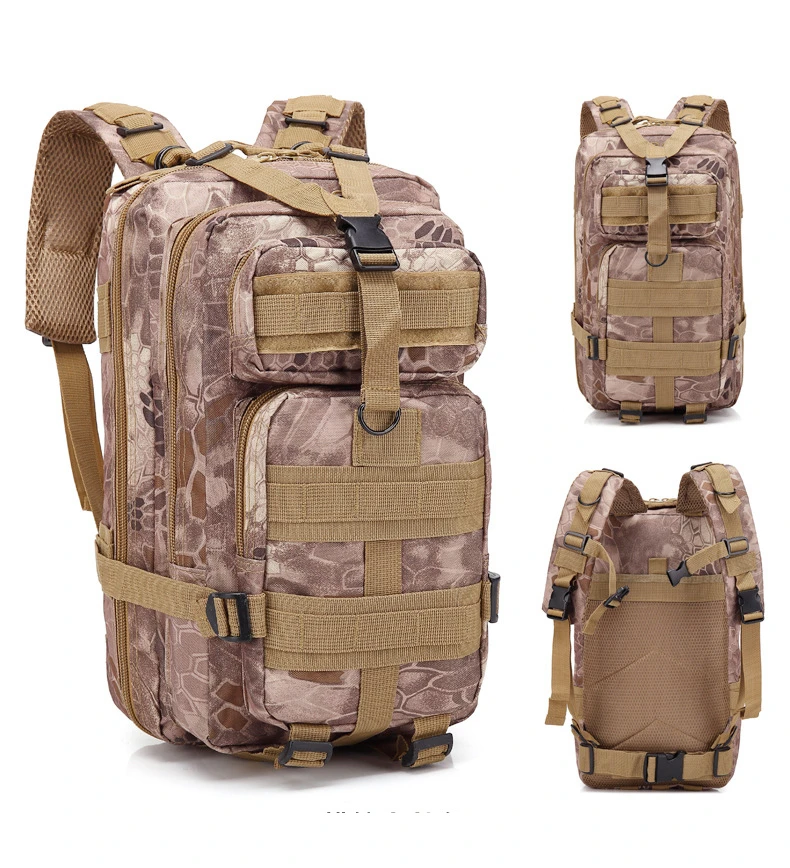 Открытый походный рюкзак военный тактический Molle рюкзак камуфляж большой емкости Кемпинг Альпинизм Охота Дорожная Спортивная Сумка