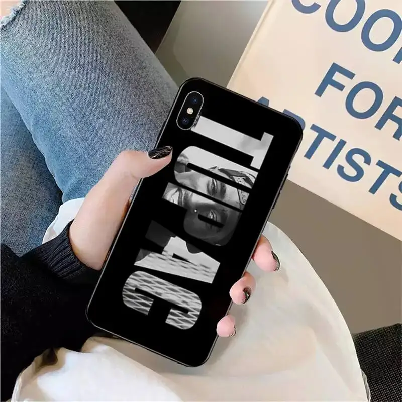 

Rapper 2pac Tupac Phone Case for iPhone 11 12 pro XS MAX 8 7 6 6S Plus X 5S SE 2020 XR mini