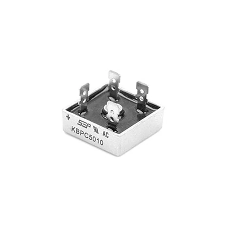 2 шт./лот KBPC5010 50A 1000 В выпрямитель диодного моста kbpc5010 мощности dDiode электронные