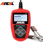 Ancel BA101 12V тестер автомобильного аккумулятора зарядное устройство инструменты 100-2000CCA Автомобили Мотоциклы инструмент для зарядки пусковых систем