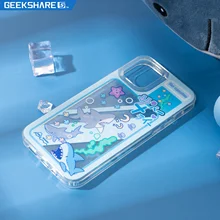 GeekShare Case For IPhone 12 Mobile Phone Protective Shell Shark Party Soft Transparent IPhone 12 pro Cases Edge Anti-fall 2021