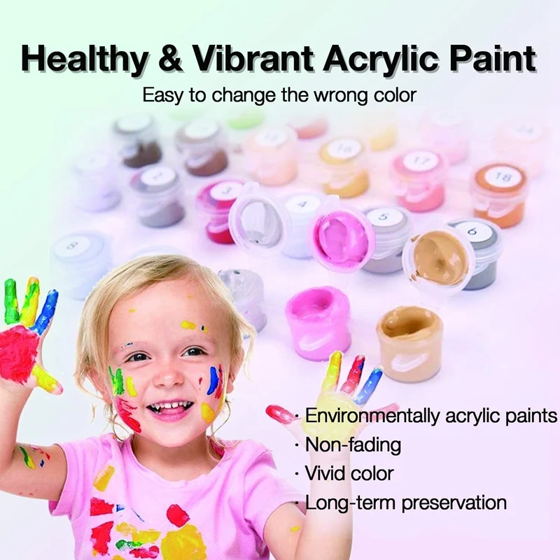 Картина по номерам Художественная масляная краска для дома гостиной спальни