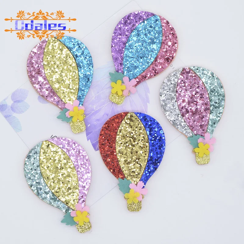 5 шт./лот самодельные воздушные шары Аппликации сделай сам лента для волос BB