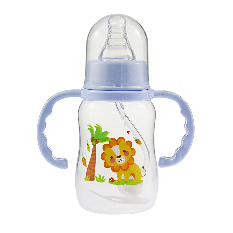 

1PCS Baby bottle water cup drinking water feeding bottle without BPA baby bottle with handle
