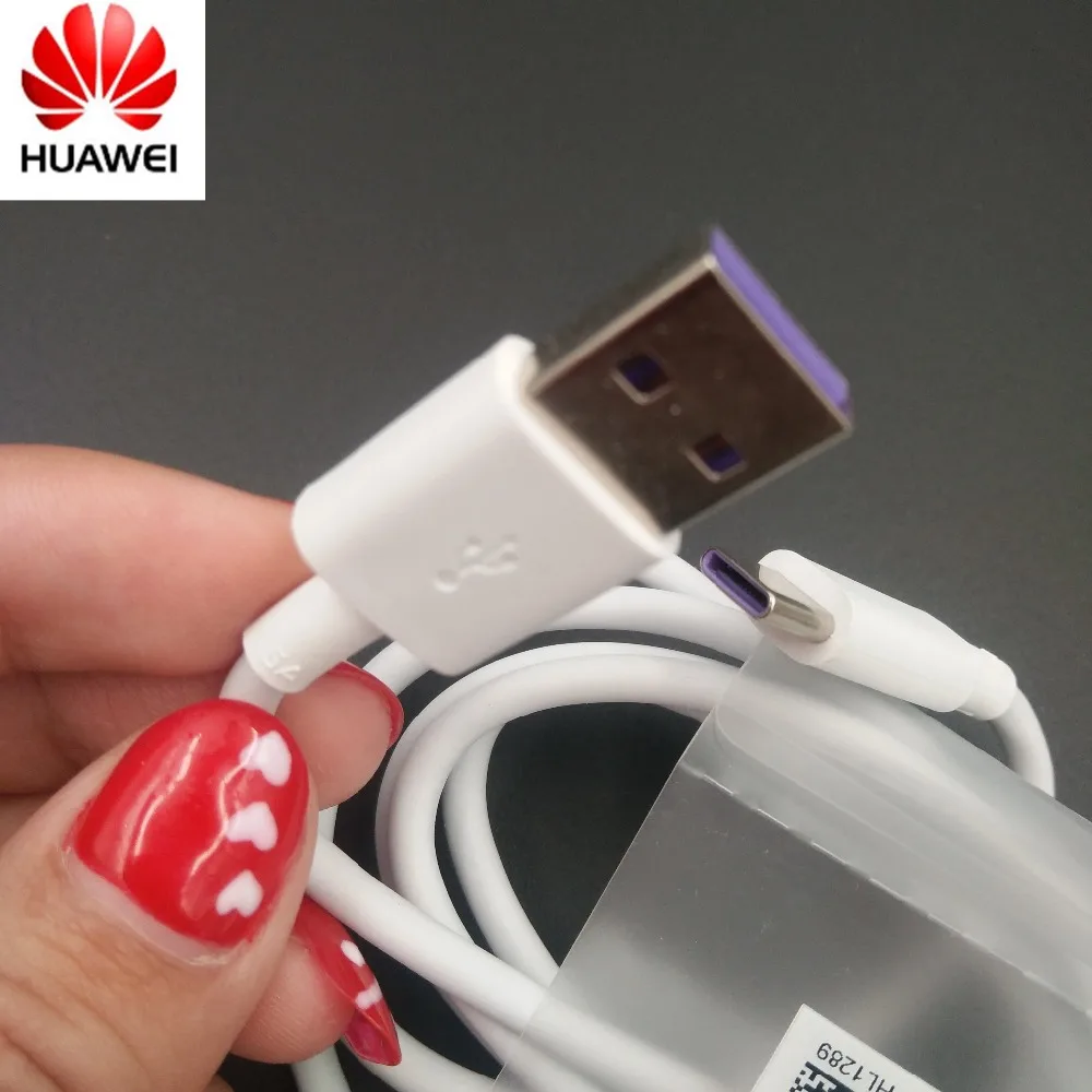 Оригинальный Huawei 5A Supercharge кабель супер быстрый заряд USB C для P40 P30 P20 Pro Honor 20 30 V20 V10 V9